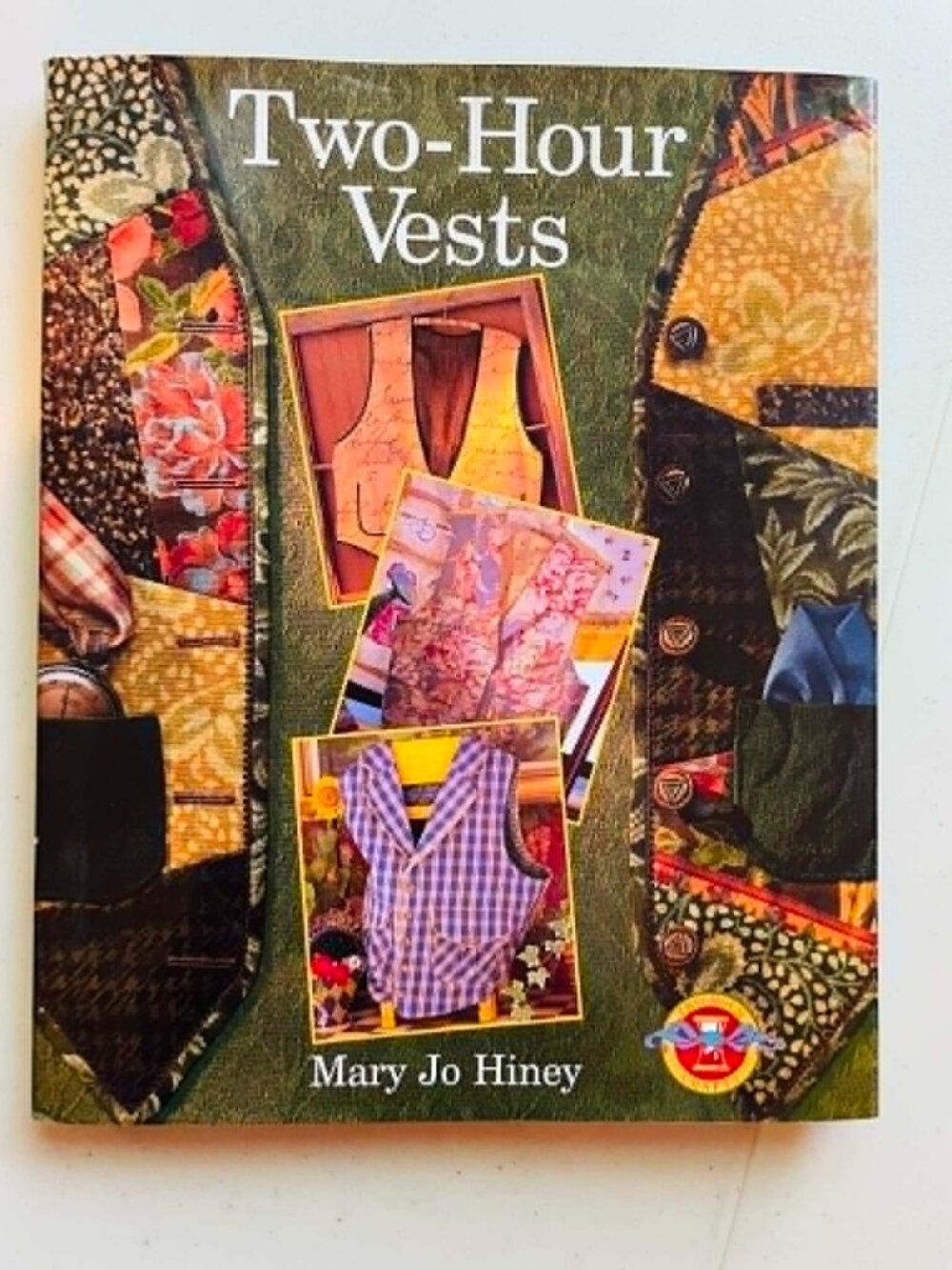 TWO HOUR VEST by Mary Jo Hiney Sewing Pattern Book Renaissance Medieval Cosplay